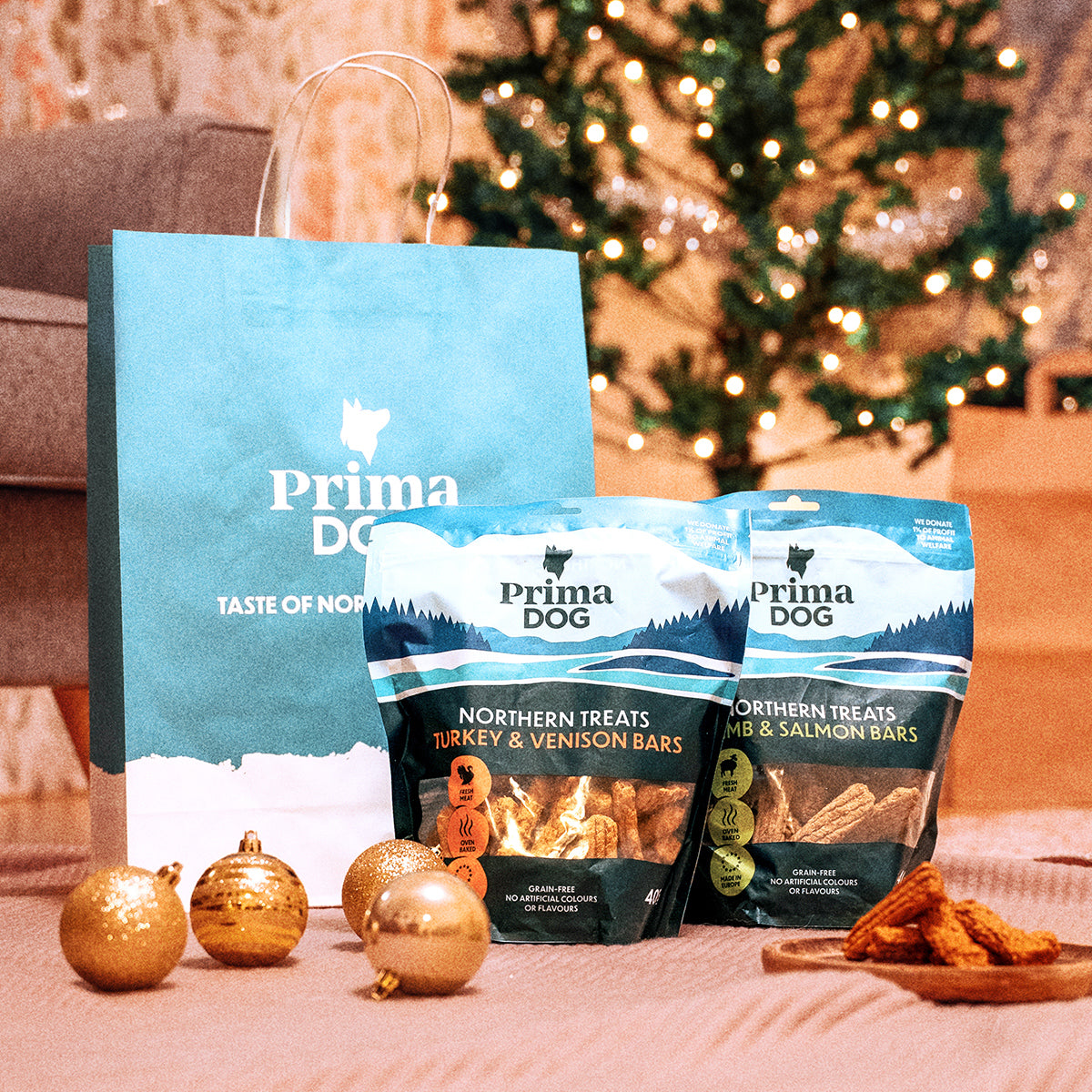 Joulun herkkupaketti koiralle