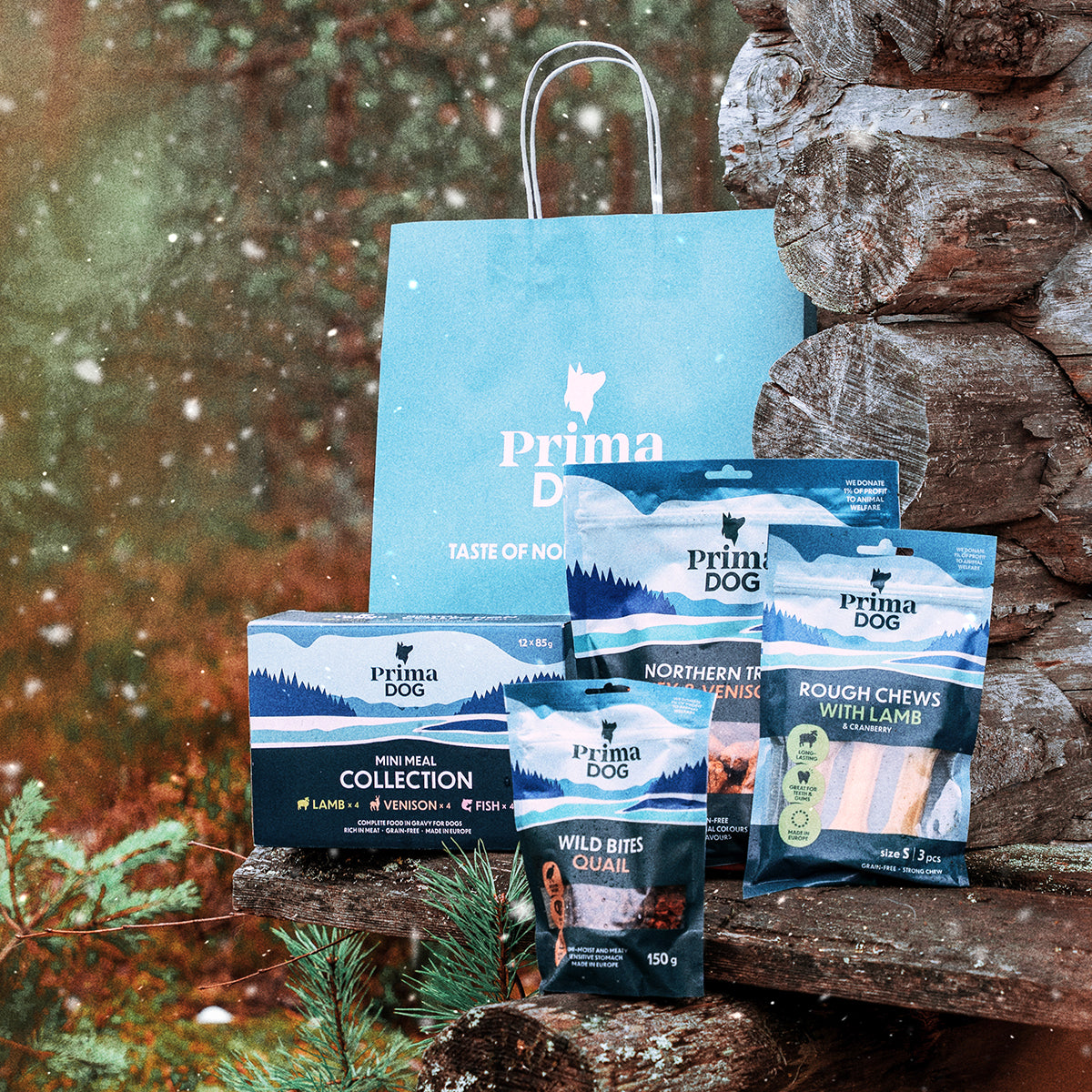 Unelmien jouluateriapaketti koiralle