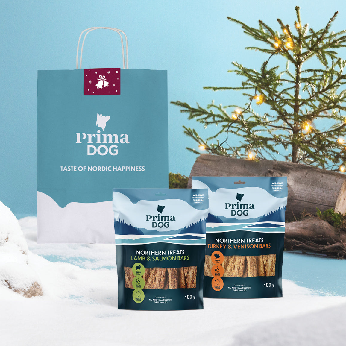 Joulun herkkupaketti koiralle