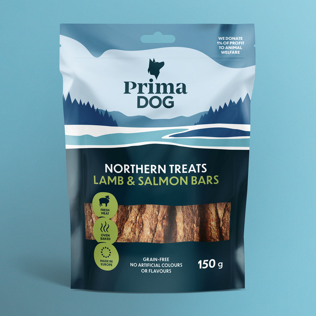 Northern Treats Lammas ja lohi -koiran herkku